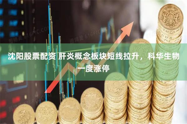 沈阳股票配资 肝炎概念板块短线拉升，科华生物一度涨停